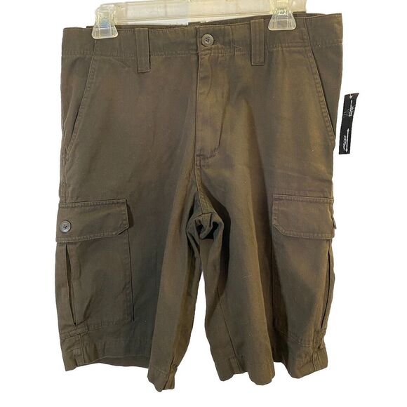 Rio By Merrill & Forbes‎ Cargo Shorts 32 Brown NWT - Picture 1 of 8